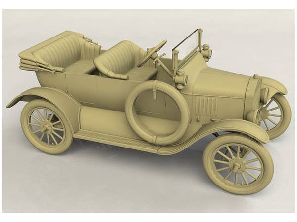 ICM 1/35 Model T 1917 Touring, WWI Australian Army Staff Car | 4823044406036