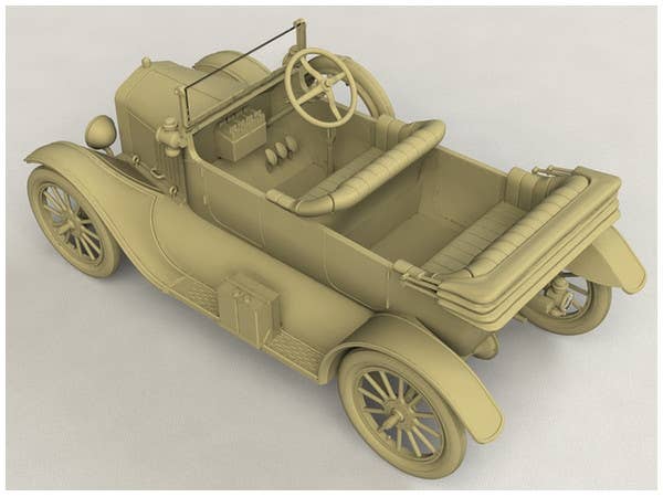ICM 1/35 Model T 1917 Touring, WWI Australian Army Staff Car | 4823044406036