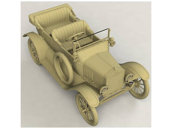 ICM 1/35 Model T 1917 Touring, WWI Australian Army Staff Car | 4823044406036