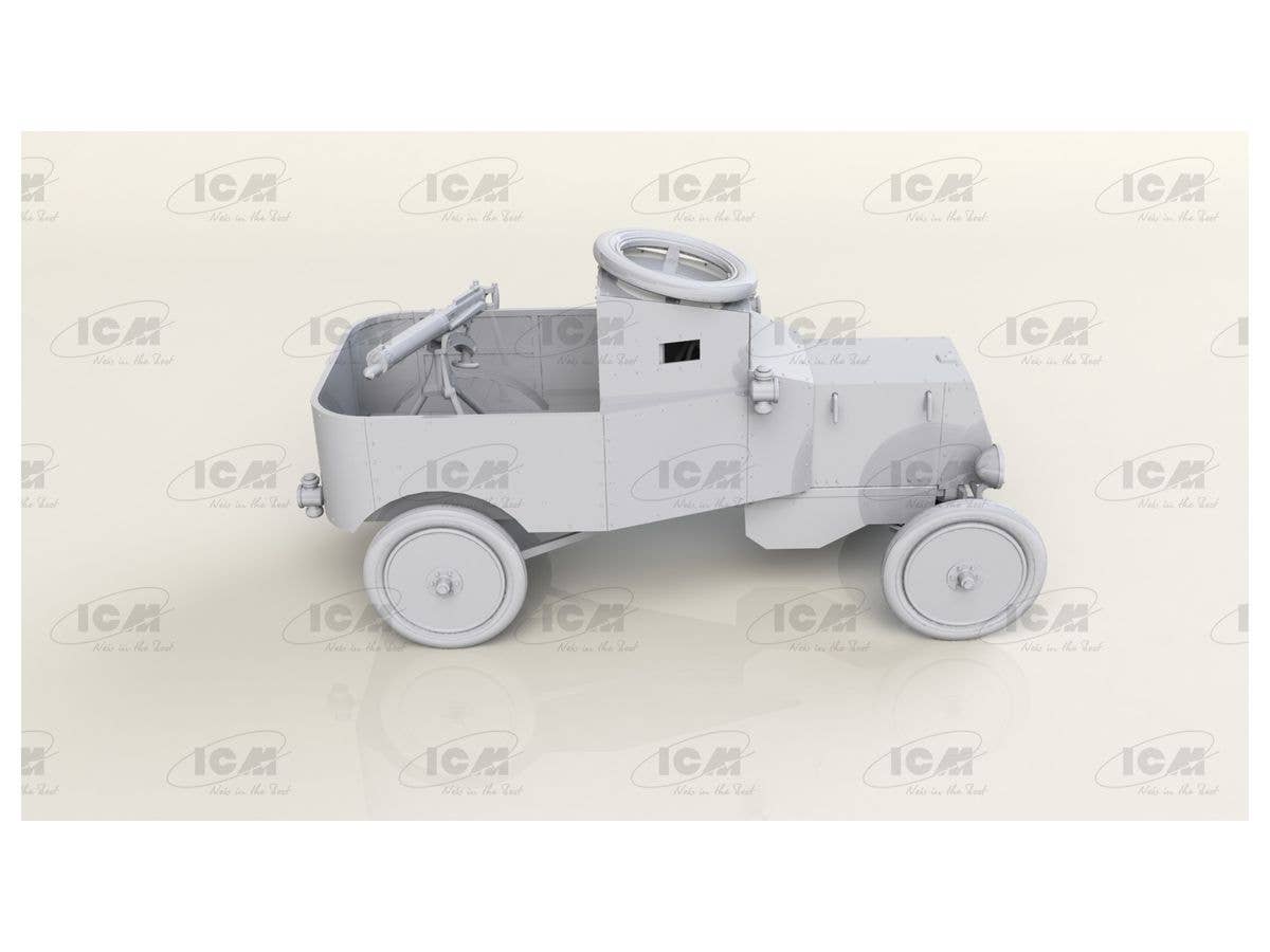 ICM 1/35 Model T RNAS Armoured Car with WWI British Tank Crew | 4823044406562