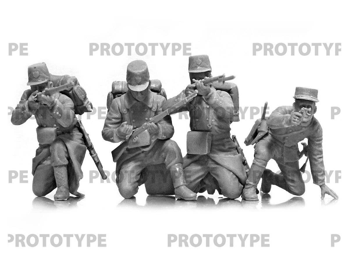 ICM 1/35 WWI Belgian Infantry (100% new molds) | 4823044408184