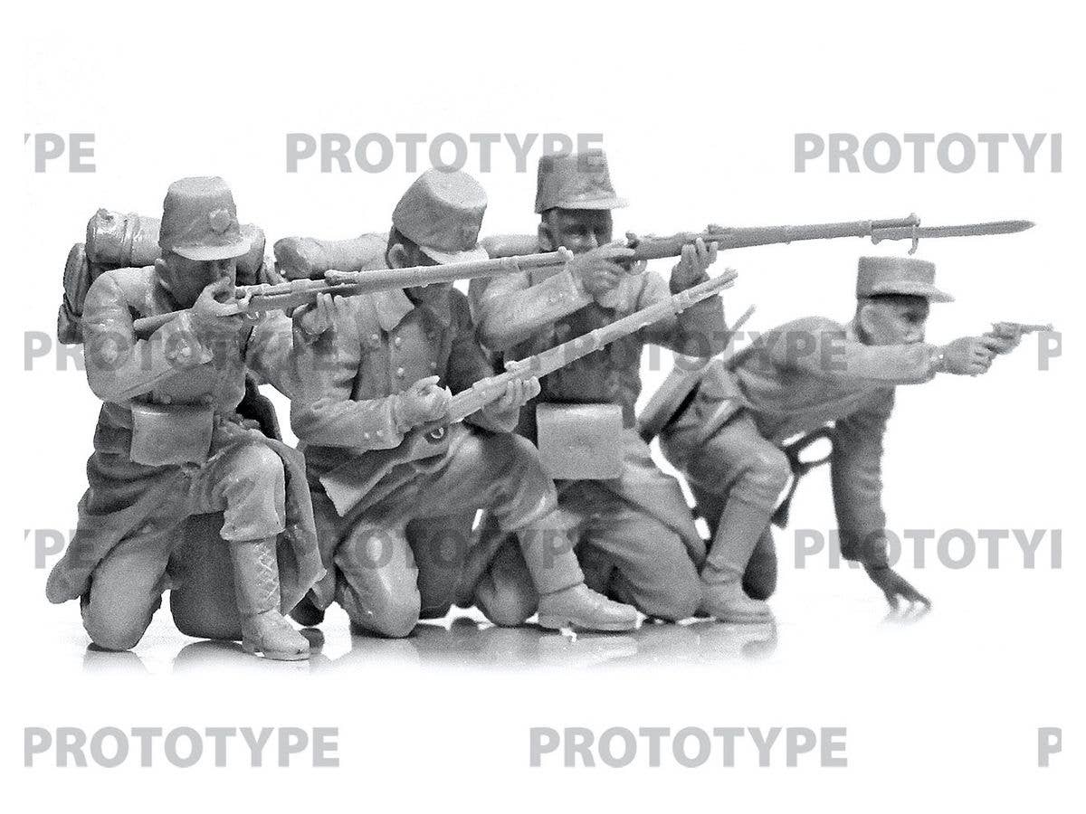 ICM 1/35 WWI Belgian Infantry (100% new molds) | 4823044408184