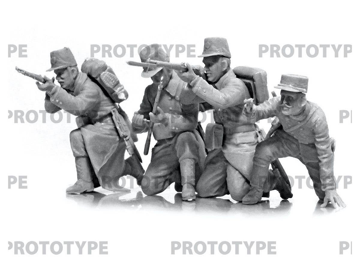 ICM 1/35 WWI Belgian Infantry (100% new molds) | 4823044408184