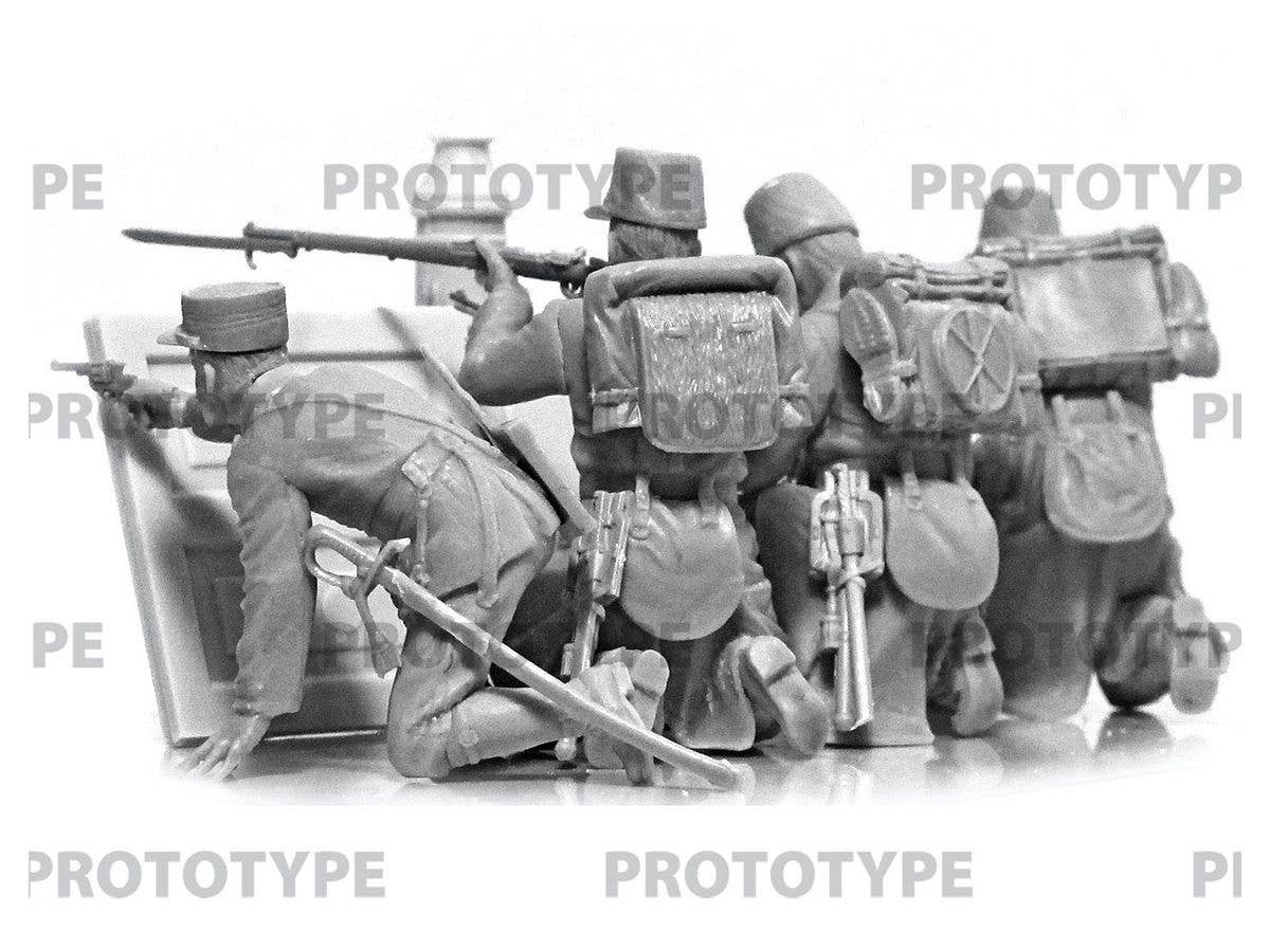 ICM 1/35 WWI Belgian Infantry (100% new molds) | 4823044408184