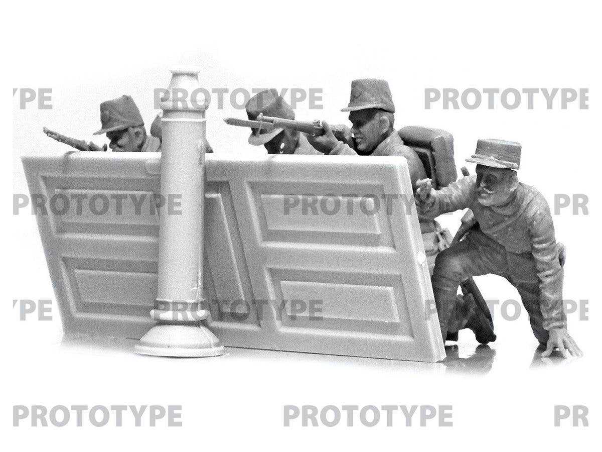 ICM 1/35 WWI Belgian Infantry (100% new molds) | 4823044408184