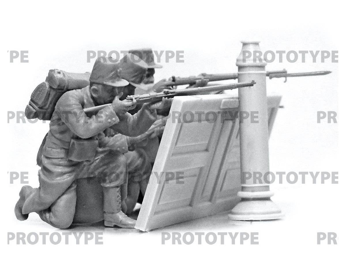 ICM 1/35 WWI Belgian Infantry (100% new molds) | 4823044408184