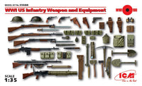 ICM 1/35 WWI US Infantry Weapon and Equipment | 4823044403479
