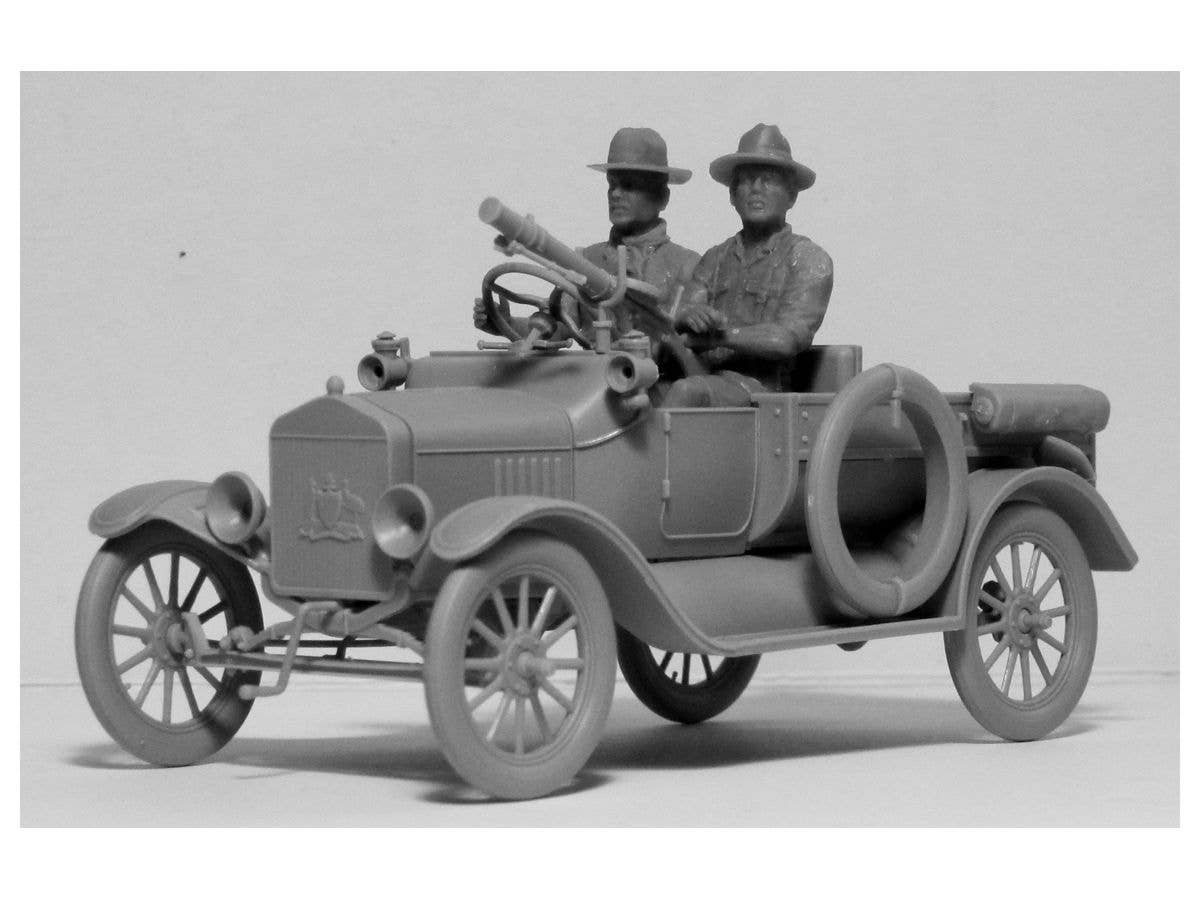 ICM 1/35 ANZAC Drivers (1917-1918) (2 figures) (100% new molds) | 4823044405558
