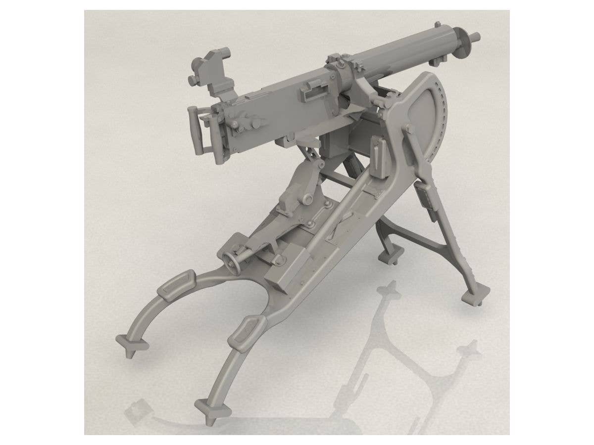 ICM 1/35 German MG08 Machine Gun (100% new molds) | 4823044405589