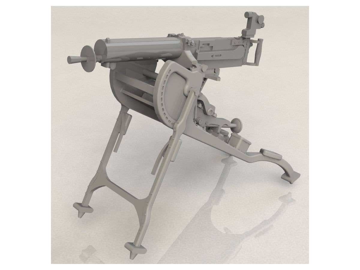 ICM 1/35 German MG08 Machine Gun (100% new molds) | 4823044405589
