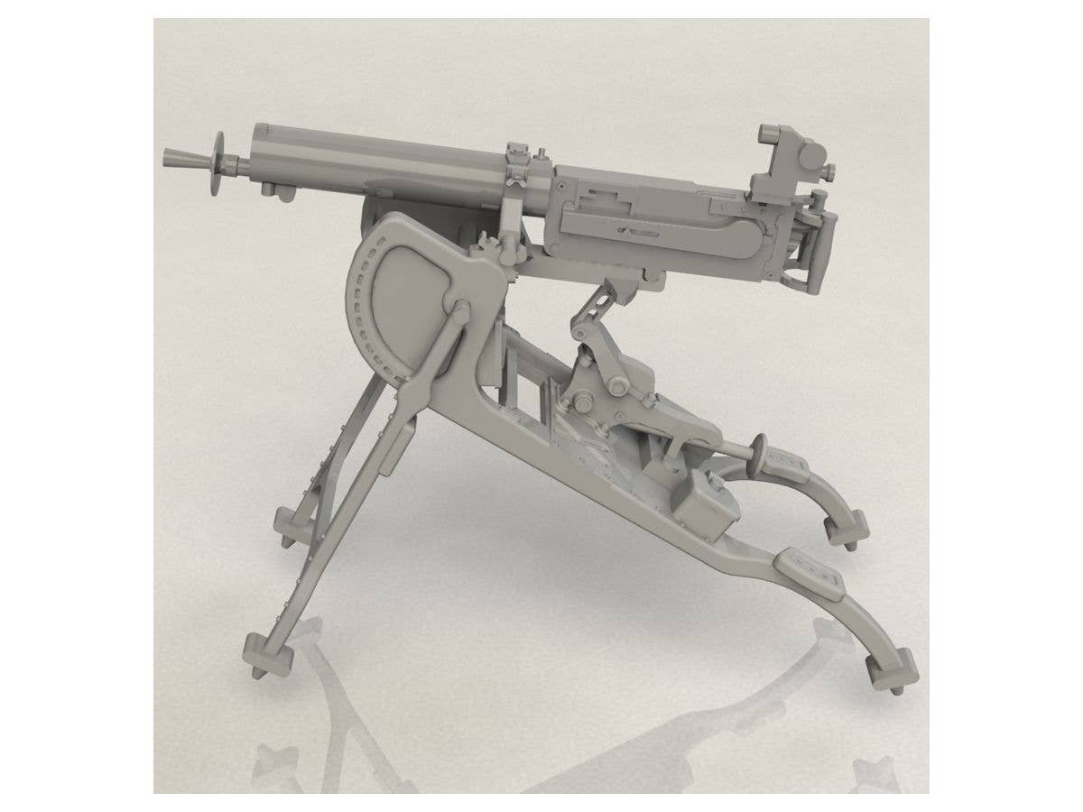 ICM 1/35 German MG08 Machine Gun (100% new molds) | 4823044405589