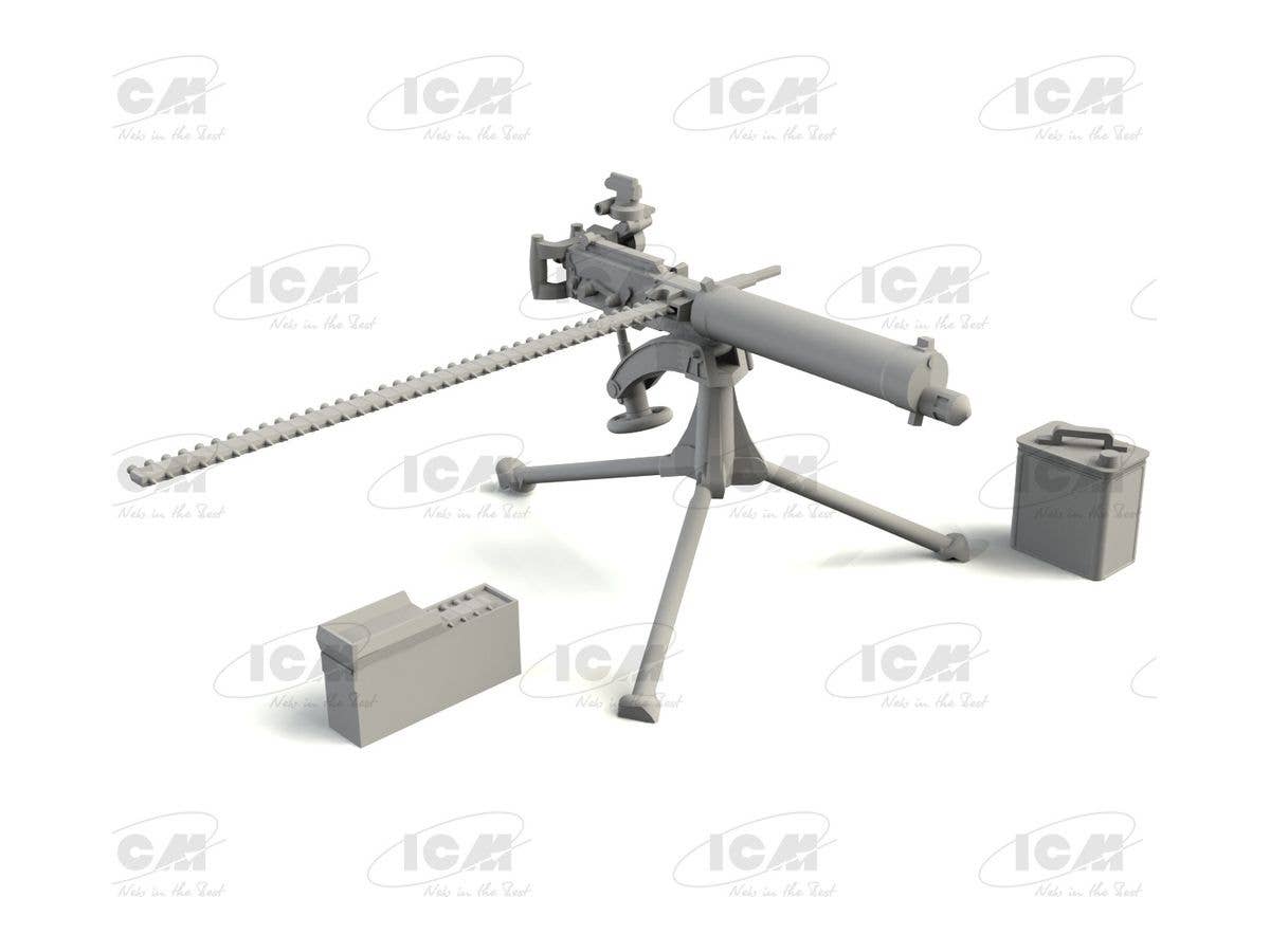 ICM 1/35 British Vickers Machine Gun 1/35 Scale | 4823044406579