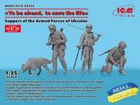 ICM 1/35 "To be ahead,  to save the life", Sappers of the Armed Forces of Ukraine, Figure | 4823044409822