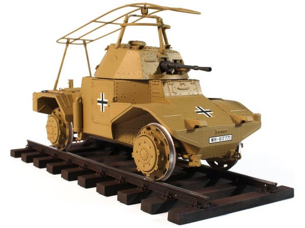 ICM Panzersphwagen P 204 (f) Railway, WWII German Armoured Vehicle | 4823044404322