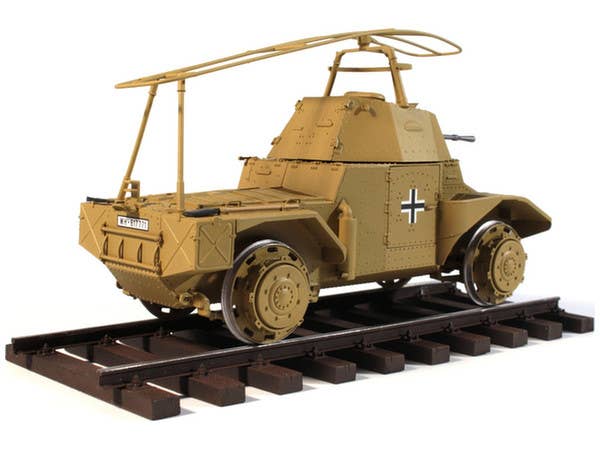 ICM Panzersphwagen P 204 (f) Railway, WWII German Armoured Vehicle | 4823044404322
