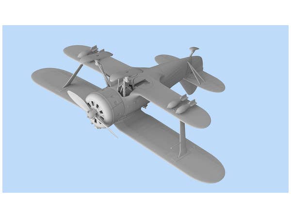 ICM 1/72 I-153 , WWII Finnish Air Force Fighter (winter version) | 4823044404377