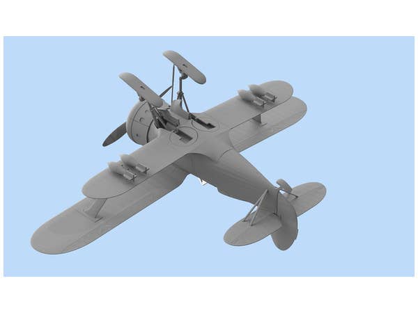 ICM 1/72 I-153 , WWII Finnish Air Force Fighter (winter version) | 4823044404377