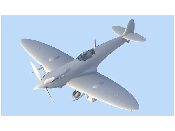 ICM 1/48 Spitfire Mk.IXC 'Beer Delivery', WWII British Fighter | 4823044404520