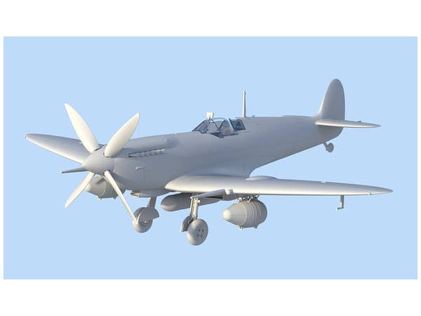 ICM 1/48 Spitfire Mk.IXC 'Beer Delivery', WWII British Fighter | 4823044404520