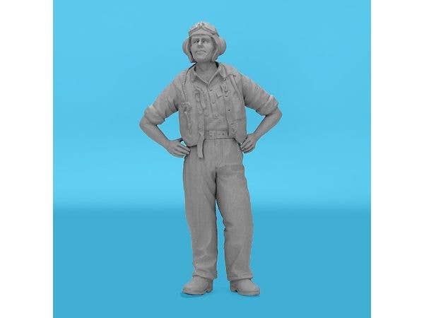ICM 1/48 RAF Pilots in Tropical Uniforms (1941-1945) (100% new molds), Figure | 4823044409754