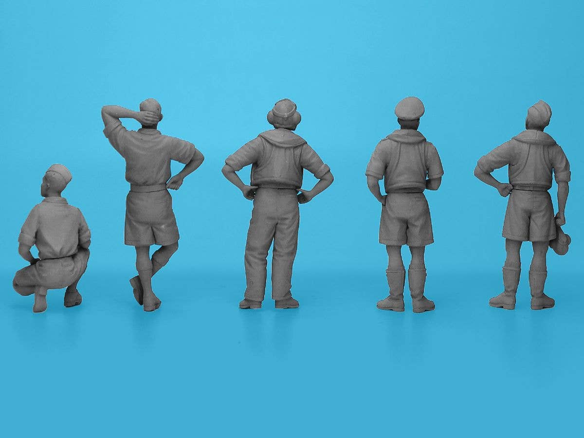 ICM 1/48 RAF Pilots in Tropical Uniforms (1941-1945) (100% new molds), Figure | 4823044409754