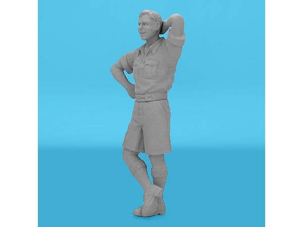 ICM 1/48 RAF Pilots in Tropical Uniforms (1941-1945) (100% new molds), Figure | 4823044409754