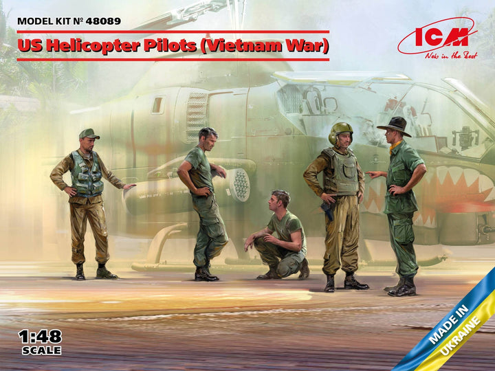 ICM 1/48 US Helicopter Pilots (Vietnam War), Figure | 4823044408979