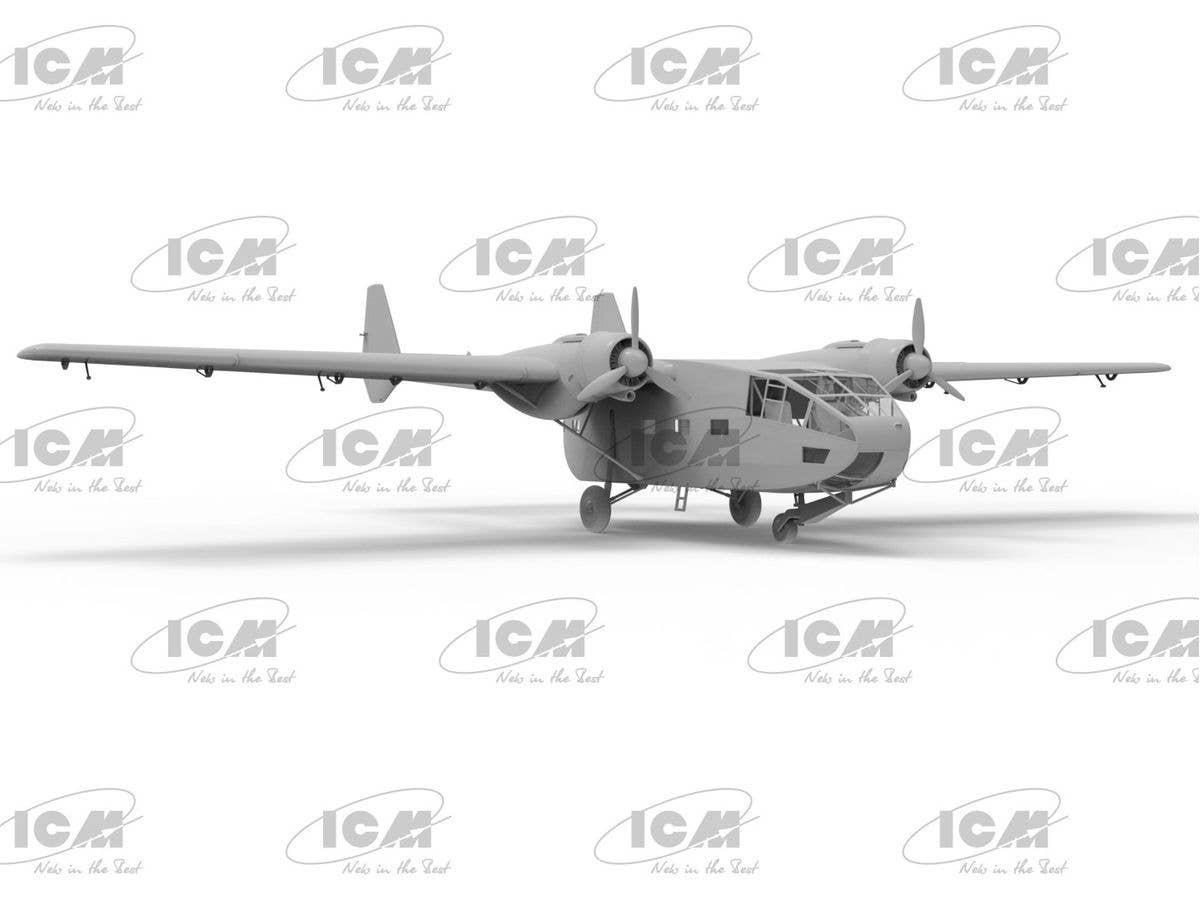 ICM 1/48 Gotha Go 244B-2, WWII German Transport Aircraft | 4823044409471