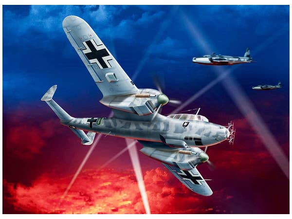 ICM Models Do 215 B-5 WWII German Night Fighter Model Kit - 1/48 Scale, 190 Parts, 13.5+ Inches Long - View #9