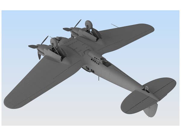 ICM 1/48 He 111H-16, WWII German Bomber | 4823044404933