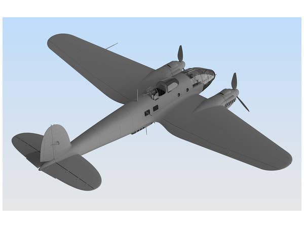ICM 1/48 He 111H-16, WWII German Bomber | 4823044404933