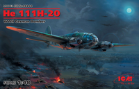 ICM 1/48 He 111H-20, WWII German Bomber | 4823044405756