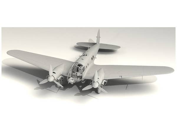 ICM 1/48 He 111H-20, WWII German Bomber | 4823044405756