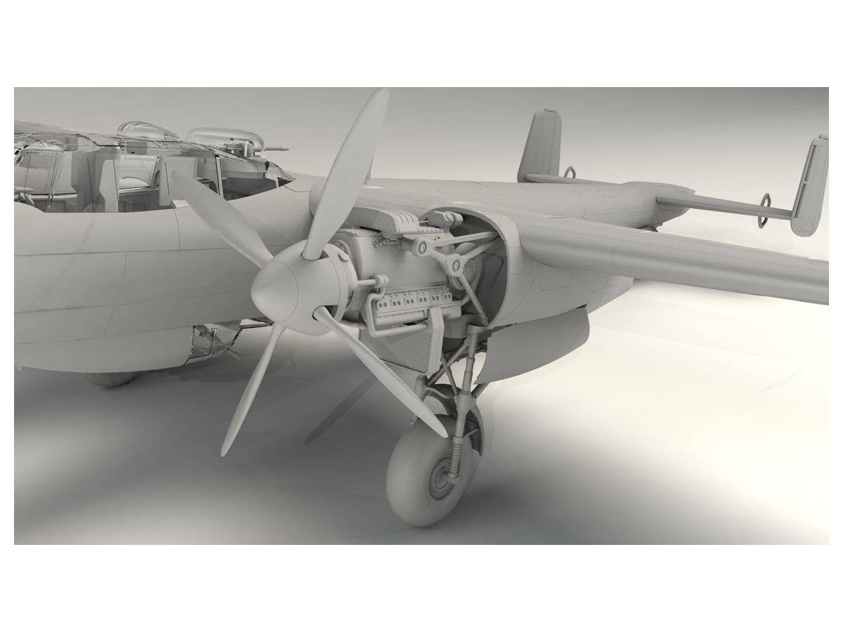 ICM 1/48 Do 217N-1, WWII German Night Fighter (100% new molds) | 4823044404940