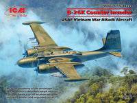 ICM 1/48 B-26K Counter Invader, USAF Vietnam War Attack Aircraft | 4823044407613