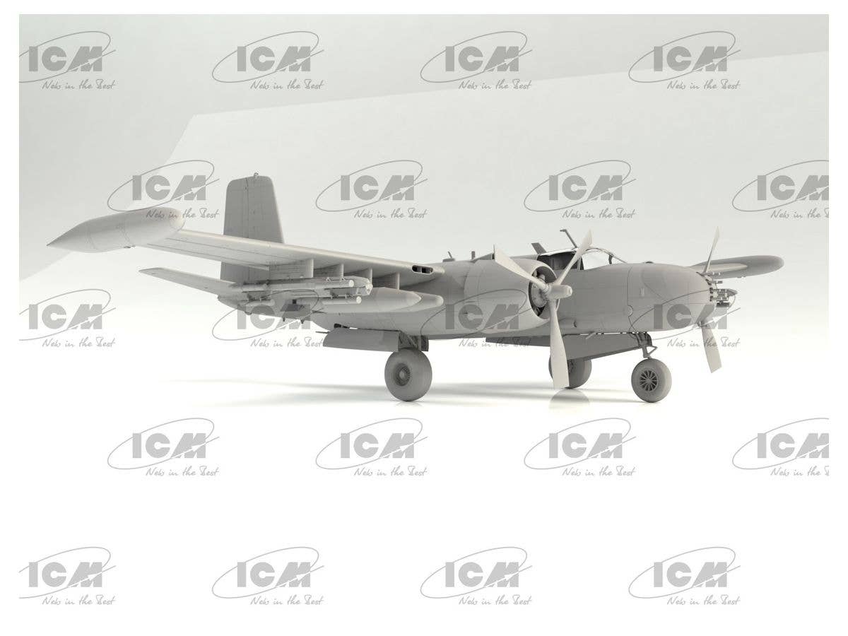ICM 1/48 B-26K Counter Invader, USAF Vietnam War Attack Aircraft | 4823044407613