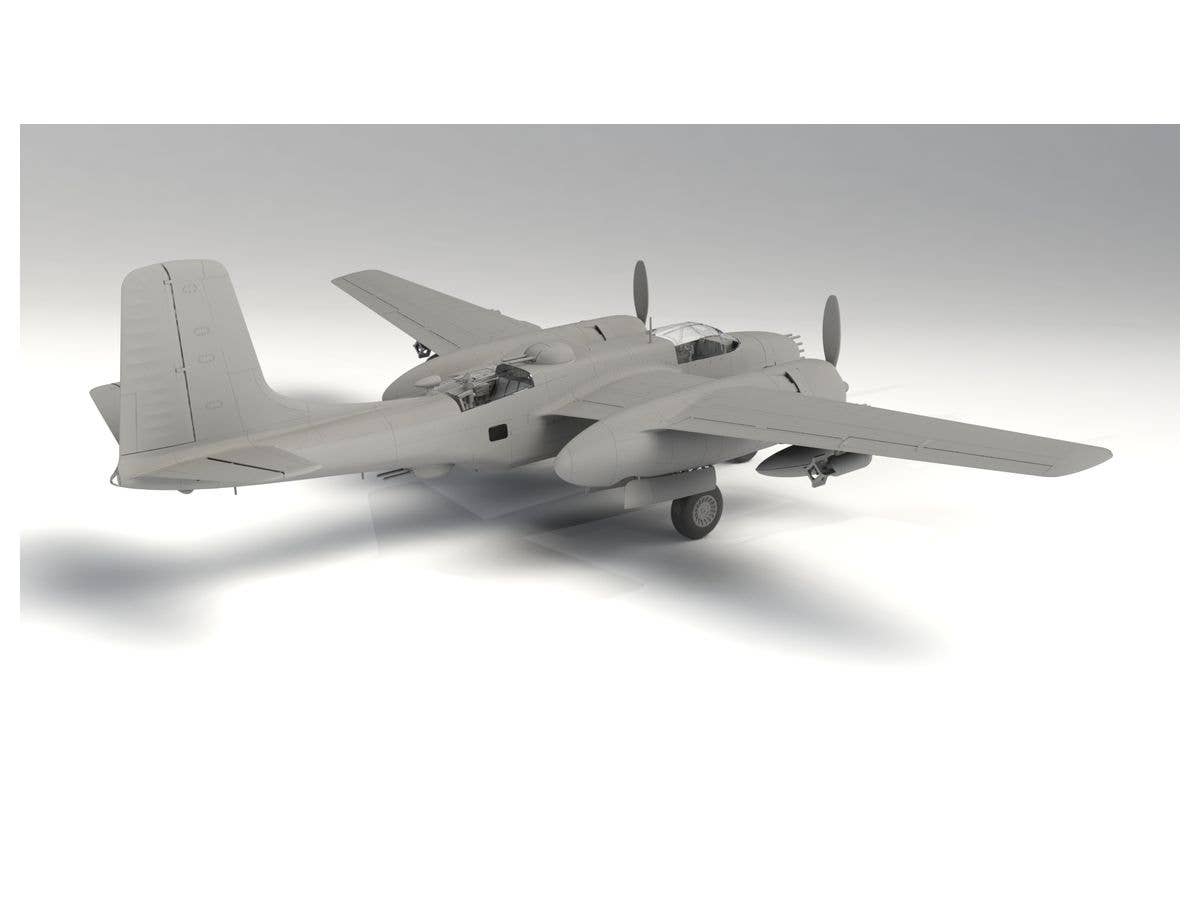 ICM 1/48 B-26B-50 Invader, Korean War American Bomber (100% new molds) | 4823044405770