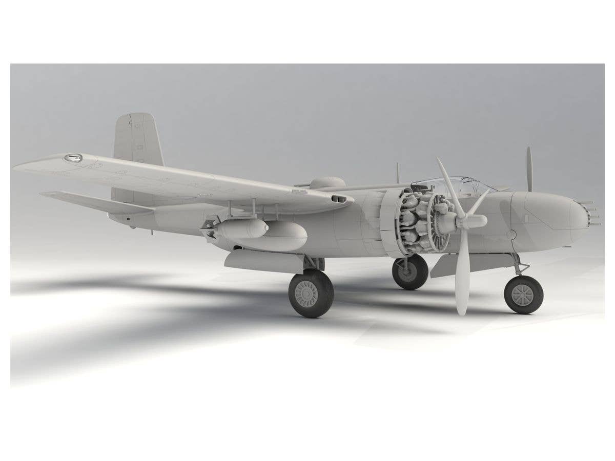 ICM 1/48 B-26B-50 Invader, Korean War American Bomber (100% new molds) | 4823044405770