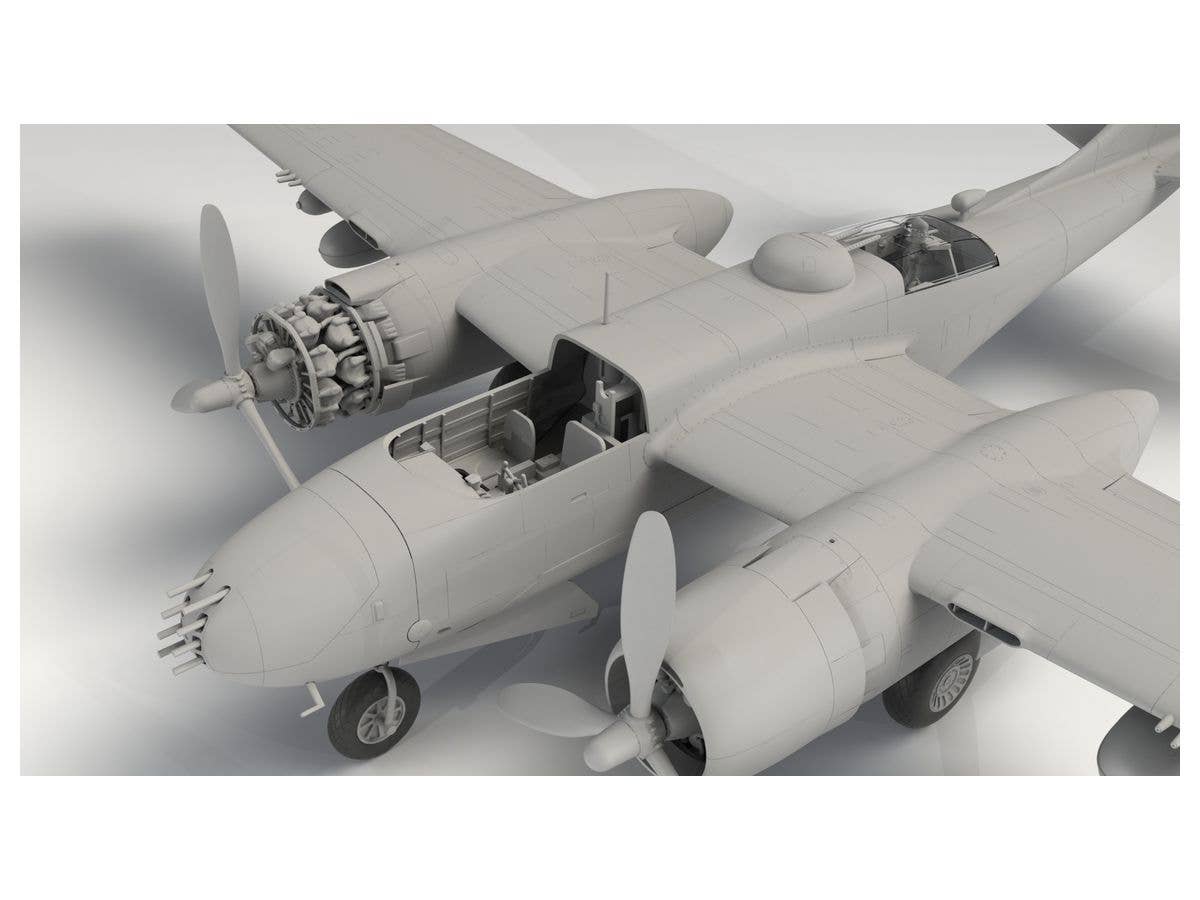 ICM 1/48 B-26B-50 Invader, Korean War American Bomber (100% new molds) | 4823044405770