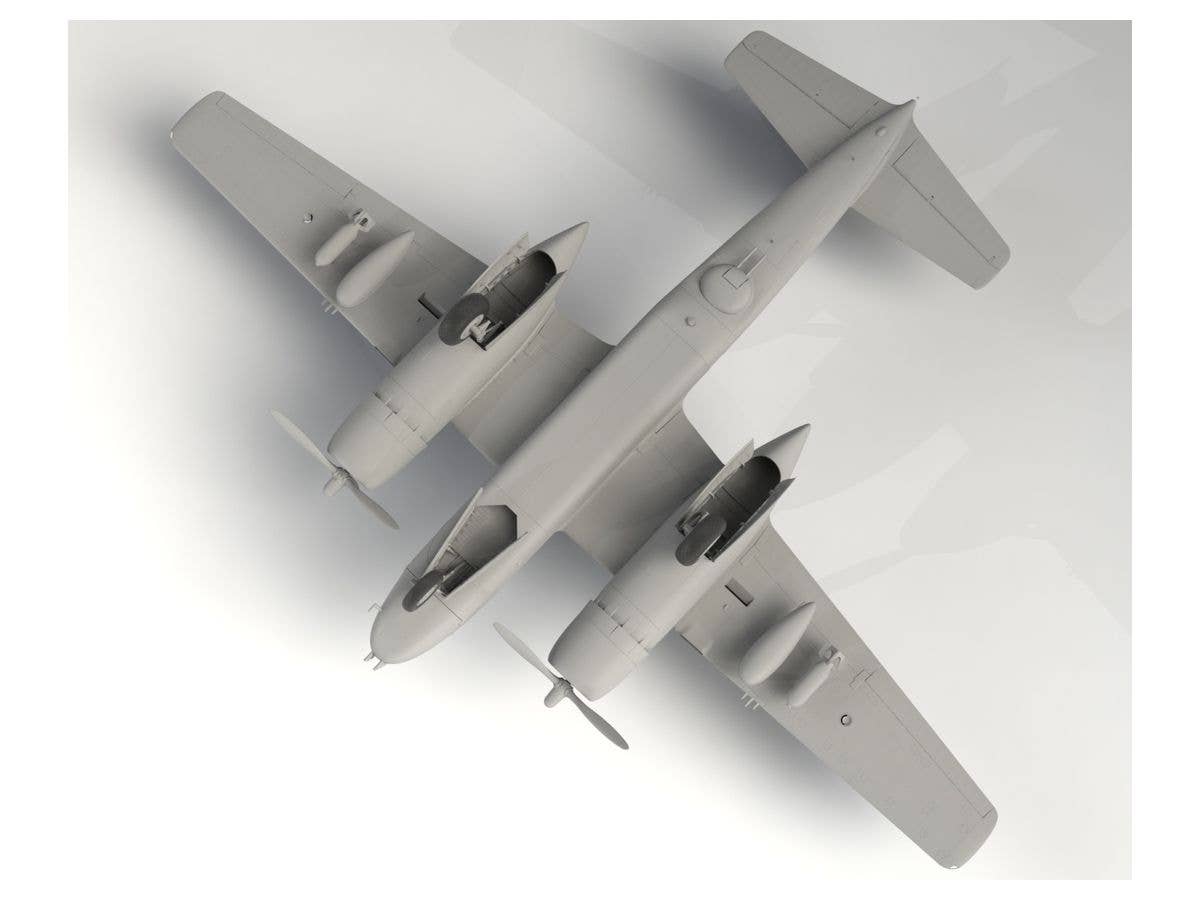 ICM 1/48 B-26B-50 Invader, Korean War American Bomber (100% new molds) | 4823044405770
