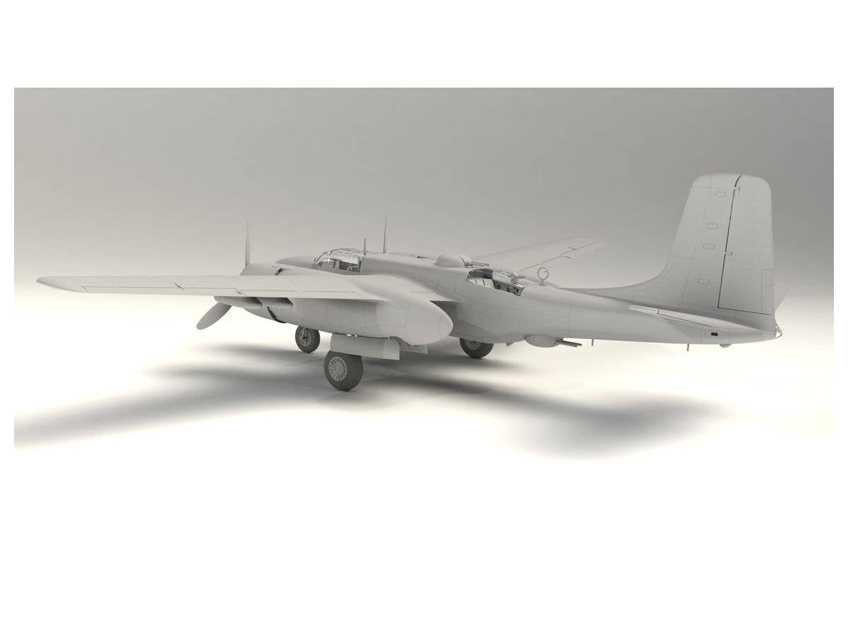 ICM 1/48 A-26B-15 Invader, WWII American Bomber | 4823044405787
