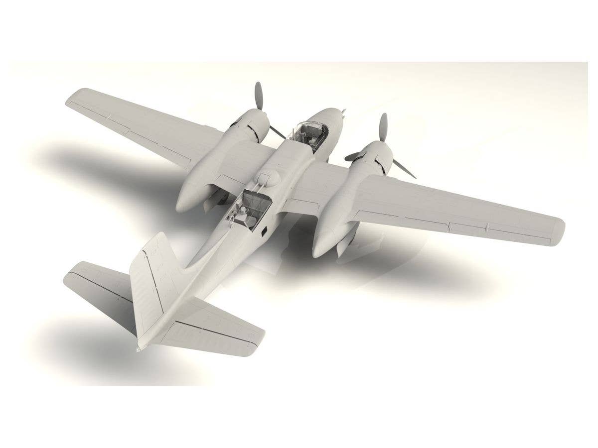 ICM 1/48 A-26B-15 Invader, WWII American Bomber | 4823044405787
