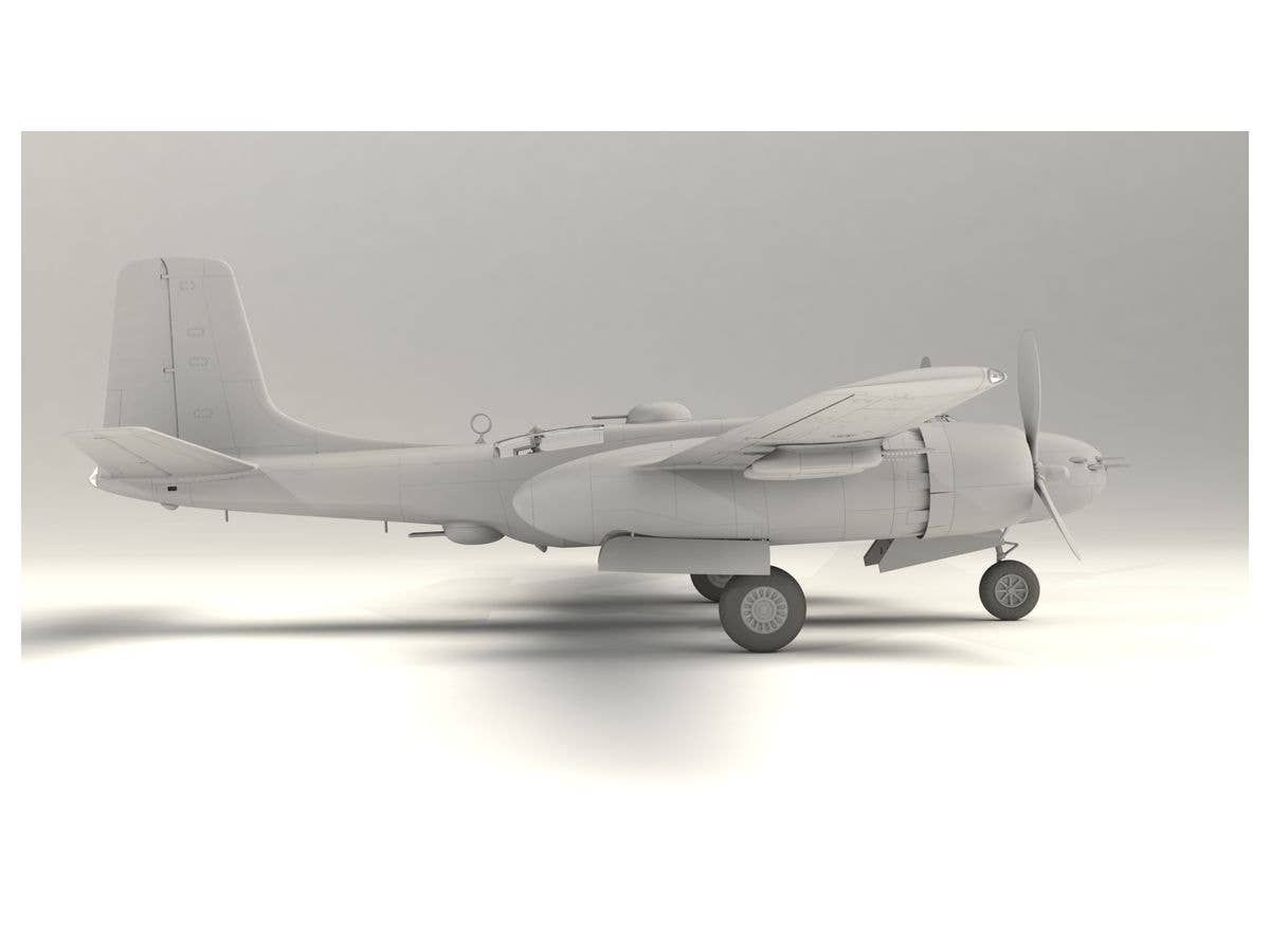 ICM 1/48 A-26B-15 Invader, WWII American Bomber | 4823044405787
