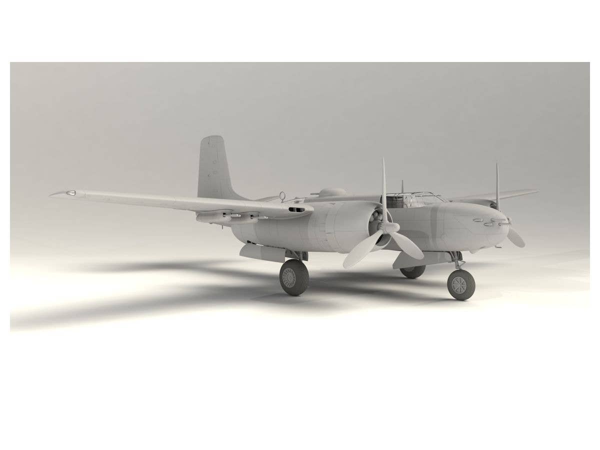 ICM 1/48 A-26B-15 Invader, WWII American Bomber | 4823044405787