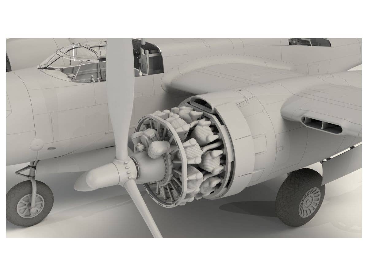 ICM 1/48 A-26B-15 Invader, WWII American Bomber | 4823044405787
