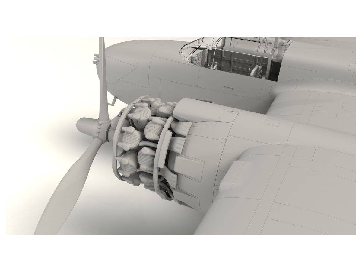 ICM 1/48 A-26B-15 Invader, WWII American Bomber | 4823044405787