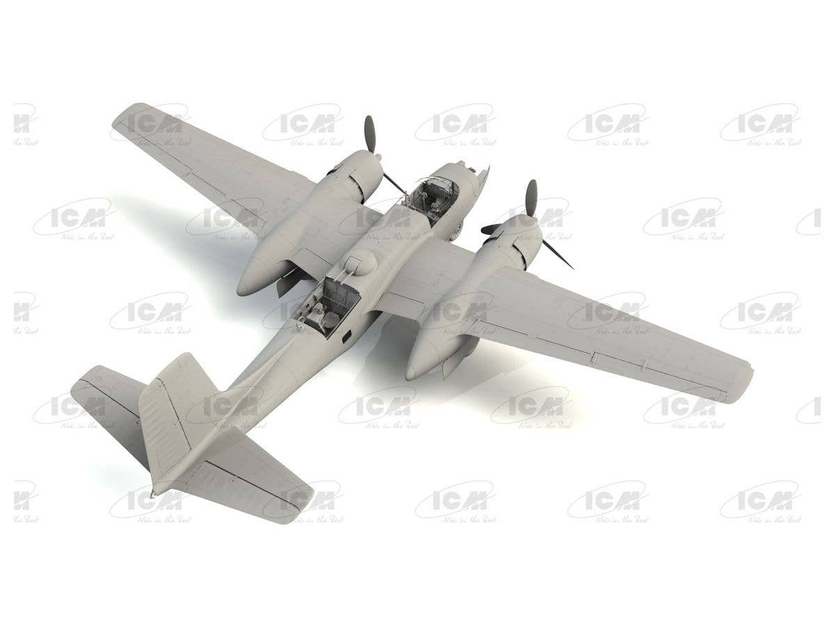 ICM 1/48 A-26C-15 Invader, WWII American Bomber | 4823044406296