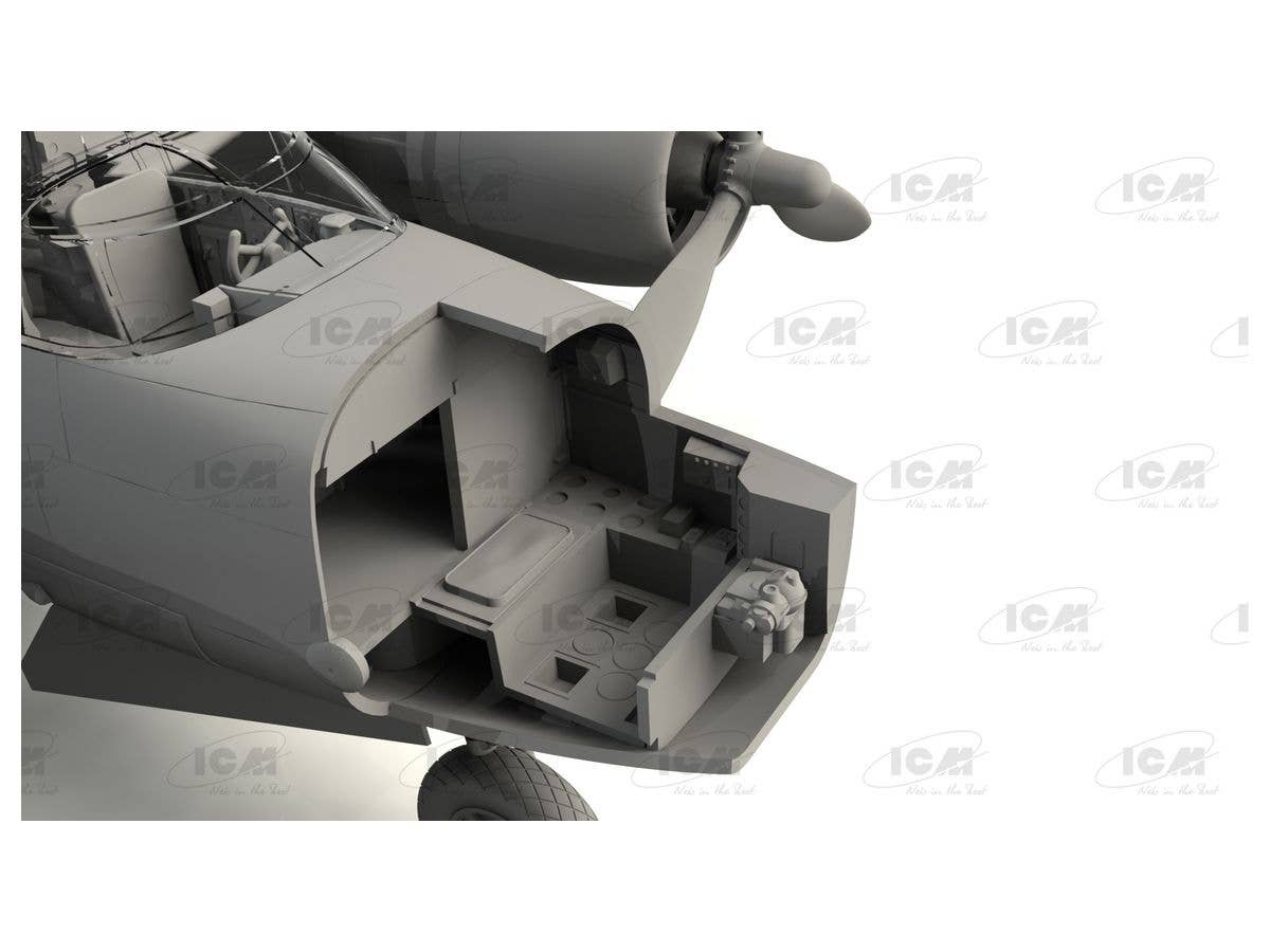 ICM 1/48 A-26C-15 Invader, WWII American Bomber | 4823044406296
