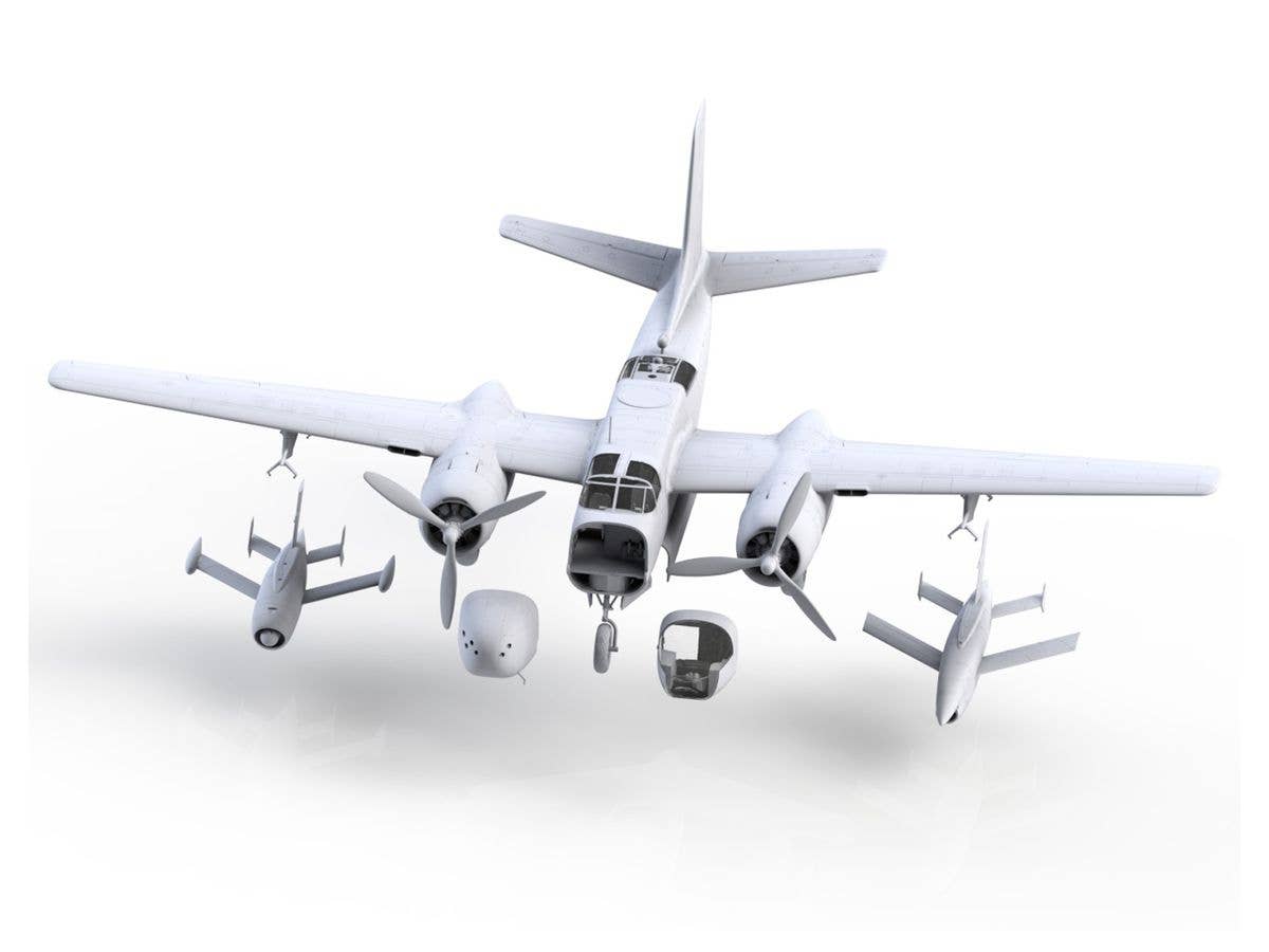 ICM 1/48 DB-26B/C with Q-2 drones | 4823044407637