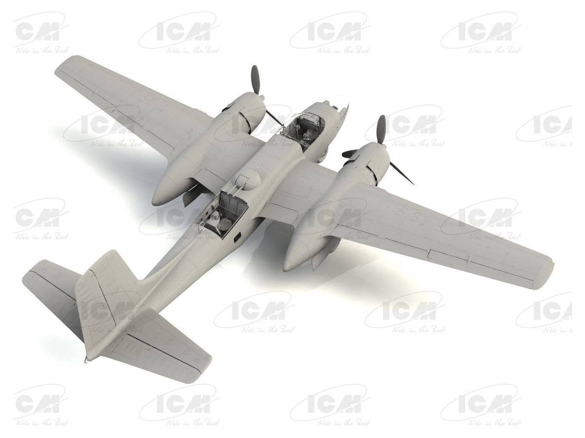 ICM 1/48 A-26C-15 Invader with pilots and ground personnel | 4823044408603